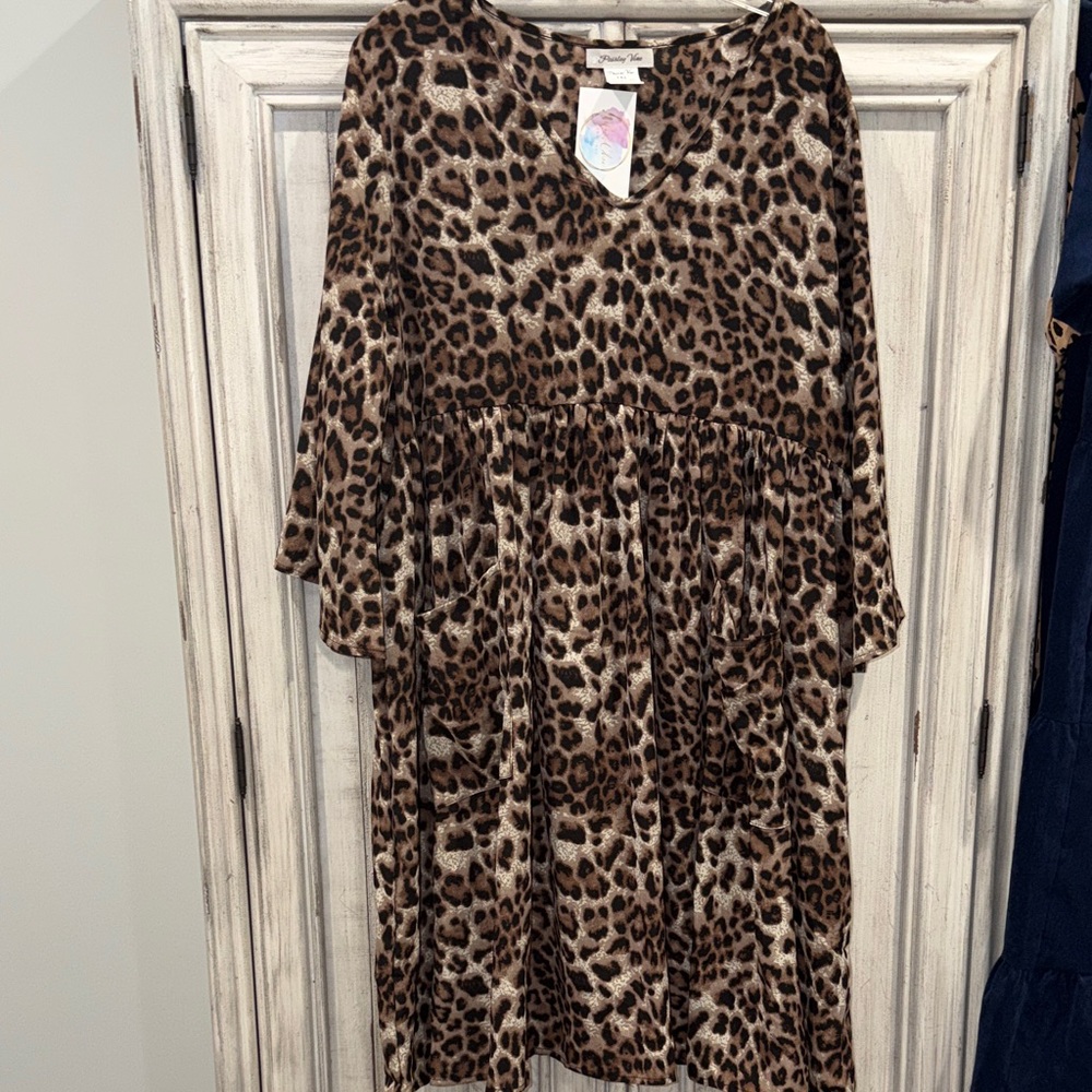 Leopard Print Dress